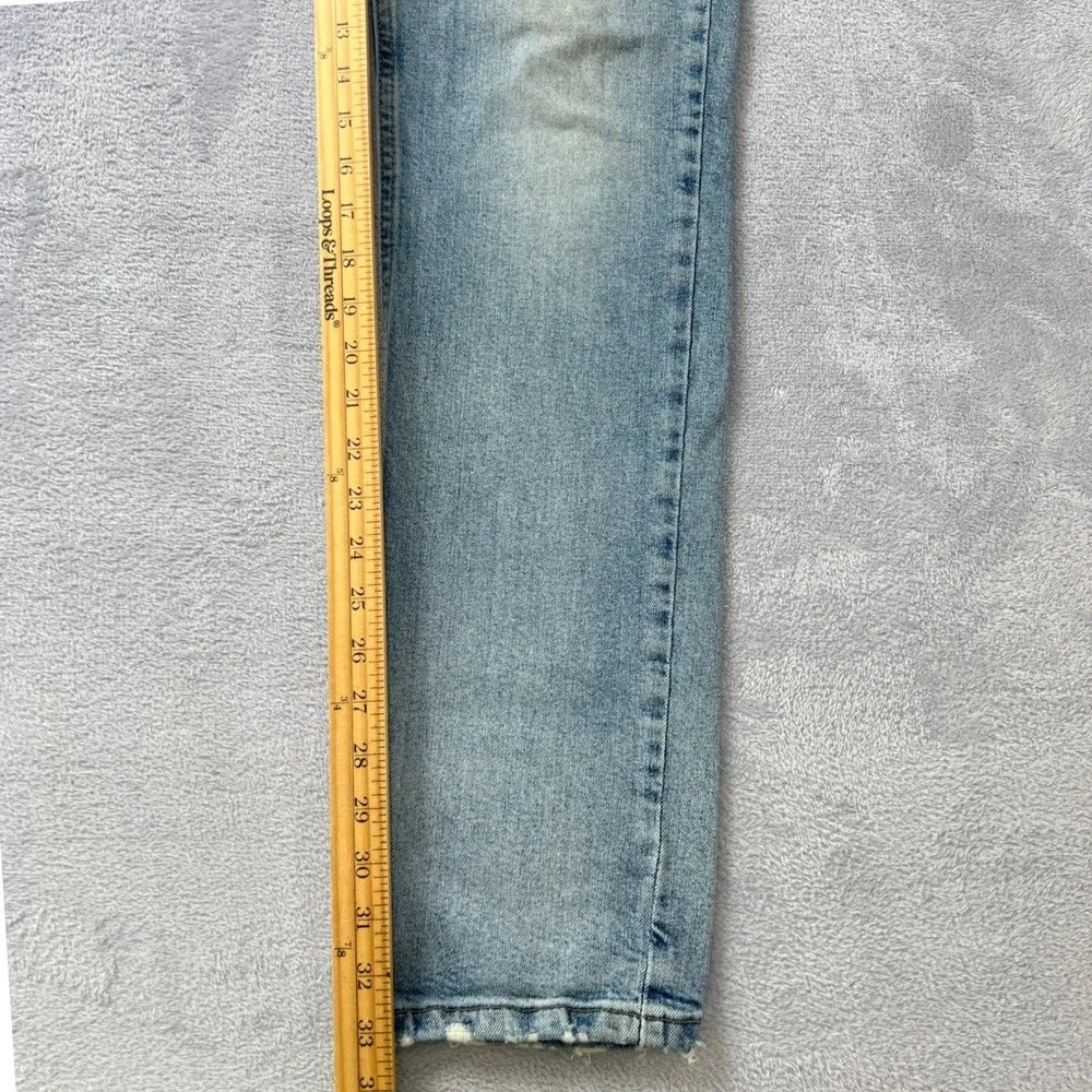 Levi's 511‎ Slim Fit Stretch Mid Rise Jeans Mens 32X34 Blue Denim Medium Wash